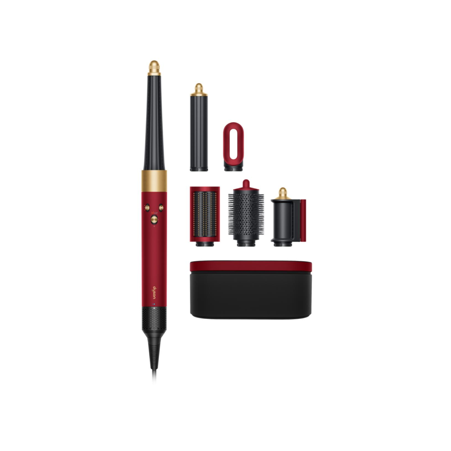 Dyson Airwrap i.d.™ Multi-styler – straight to wavy hair (Velvet Red/Gold)