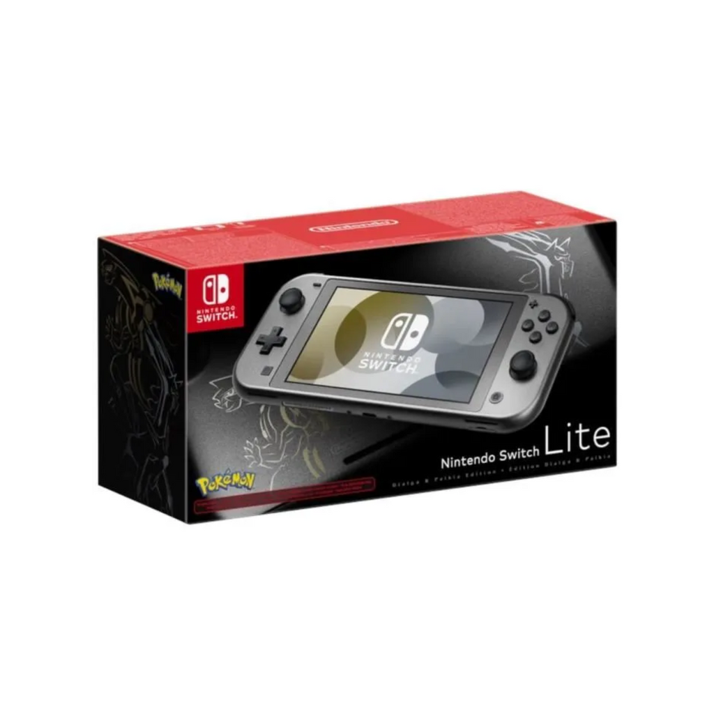 Nintendo Switch Lite Portable Console • Pokémon Dialga & Palkia Limited Edition