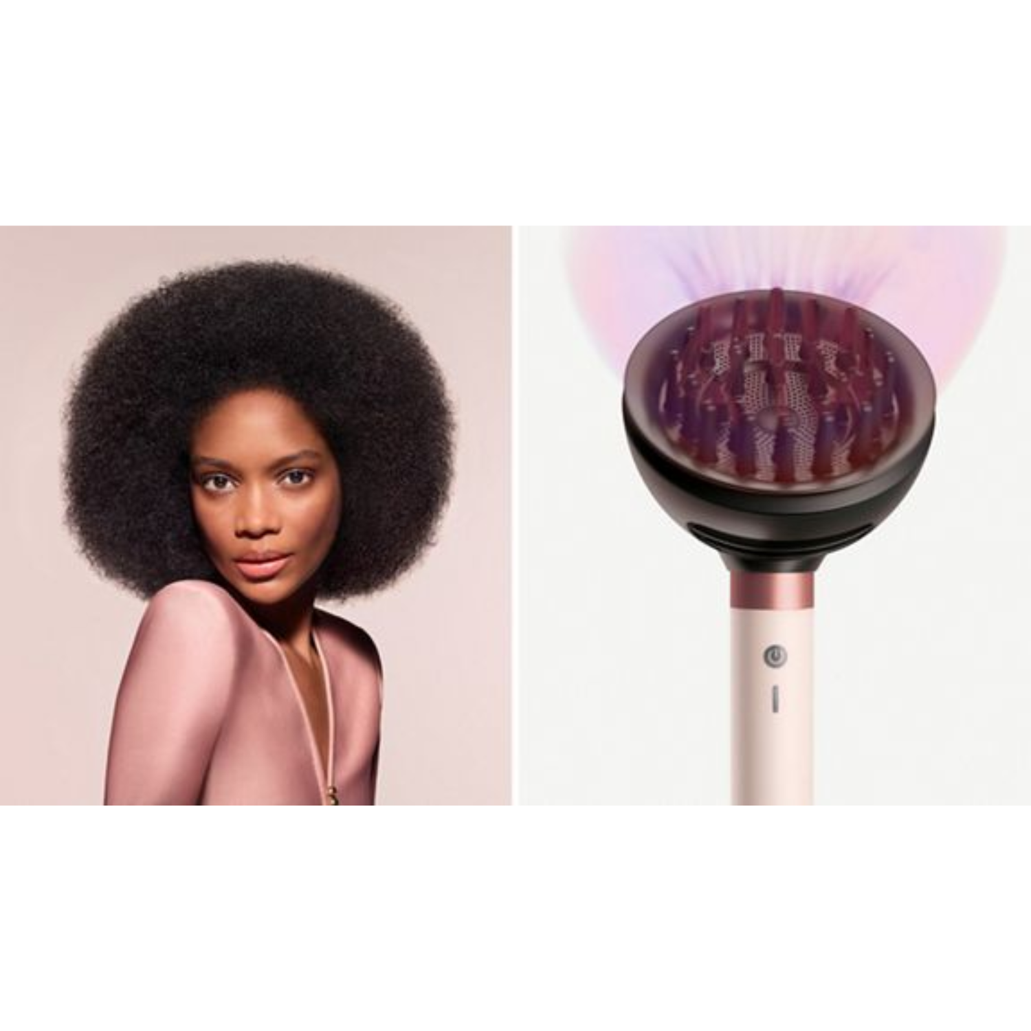 Dyson Airwrap Co-anda2x™ Multi-styler and Hair Dryer – Curly to Kinky Hair (Ceramic Pink)