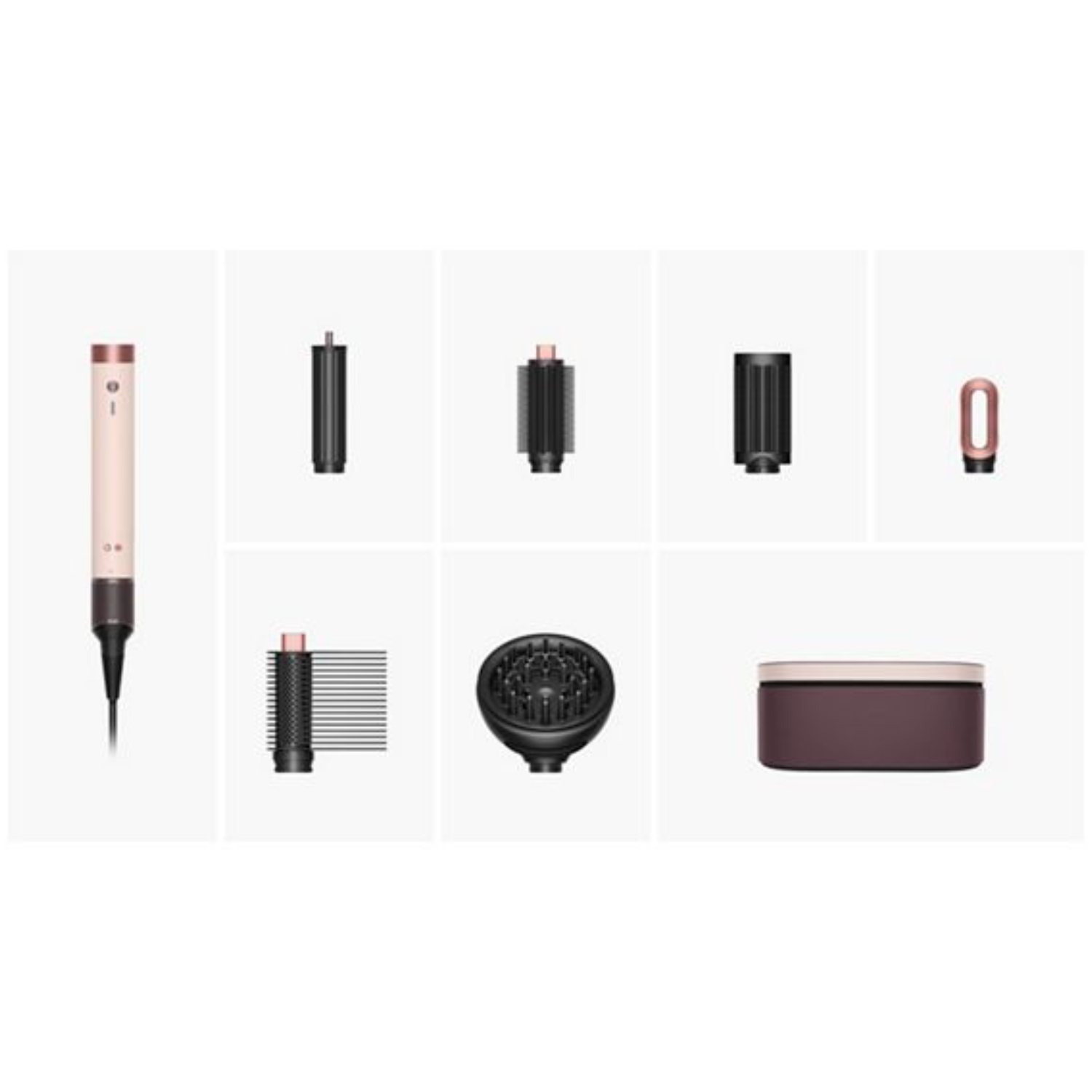 Dyson Airwrap Co-anda2x™ Multi-styler and Hair Dryer – Curly to Kinky Hair (Ceramic Pink)