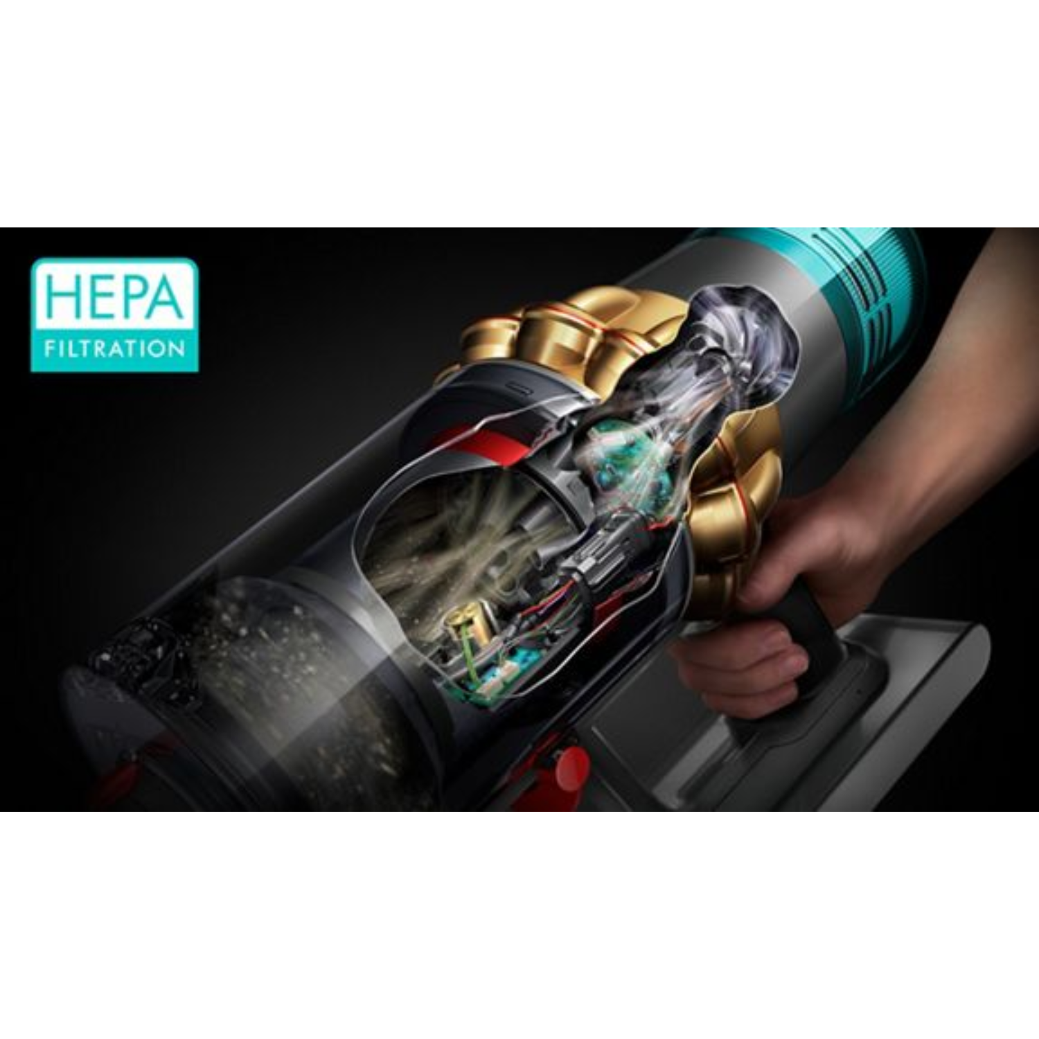 Dyson V15 Detect™ Absolute Cordless Vacuum Cleaner (Gold)